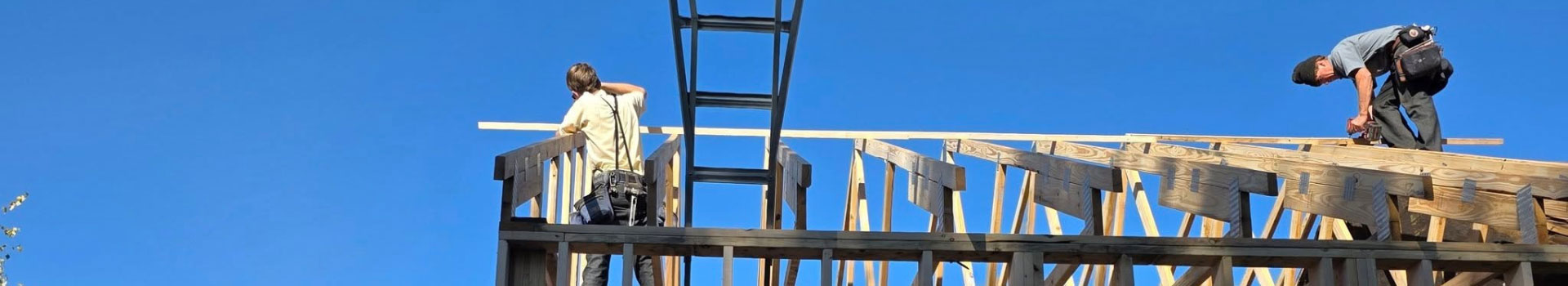 Modern home exterior with covered porch